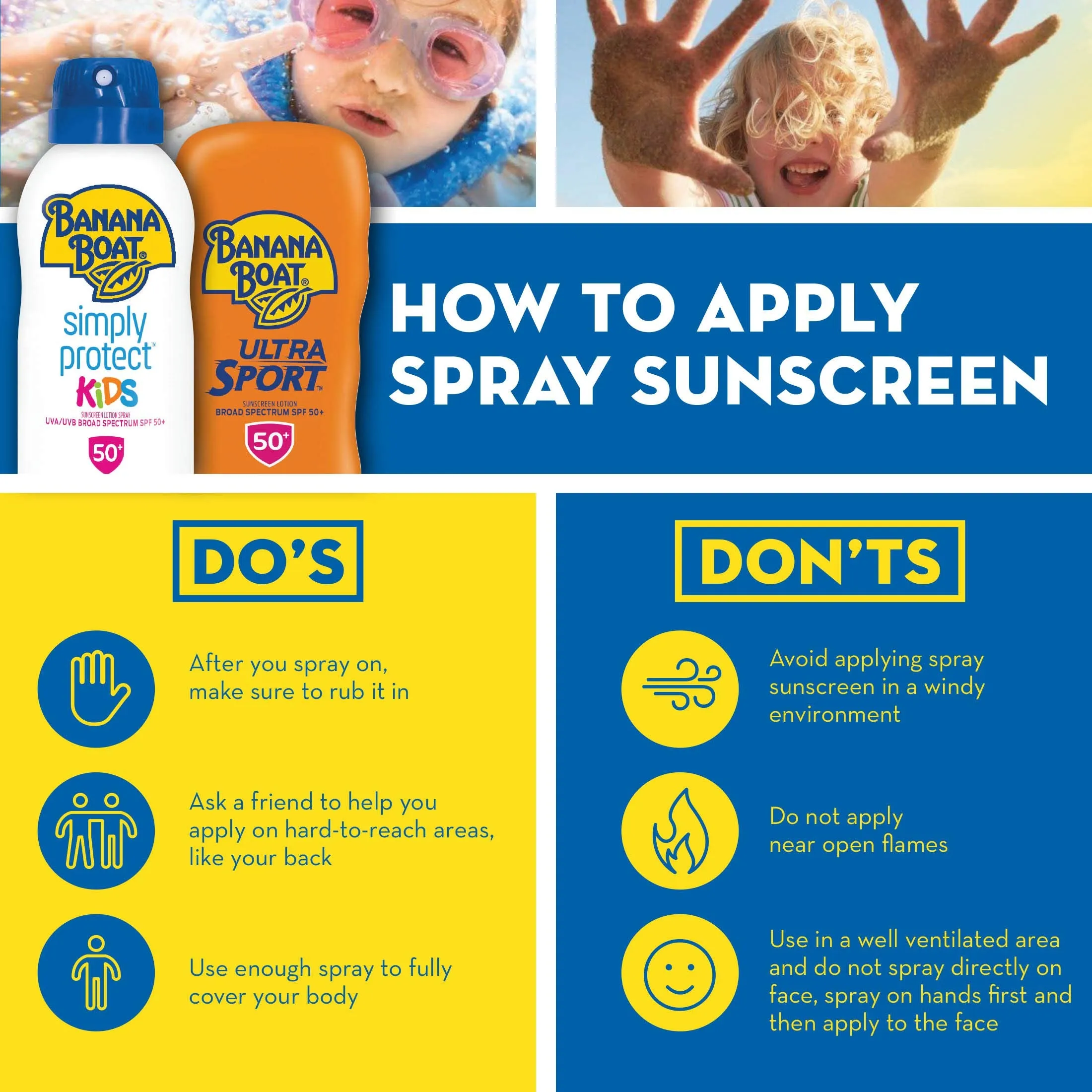 Banana Boat Sport Ultra SPF 15 Sunscreen Spray, 6oz | Banana Boat Sunscreen Spray SPF 15, Oxybenzone No Sunscreen, Clear Sunscreen Sunblock, Spray On Sunscreen, Water Resistant Sunscreen SPF 15, 6oz