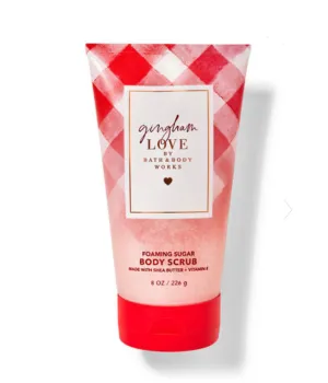 BATH AND BODY WORKS Gingham Love Foaming Sugar Body Scrub  مقشر للجسم من باث اند بادي ووركس