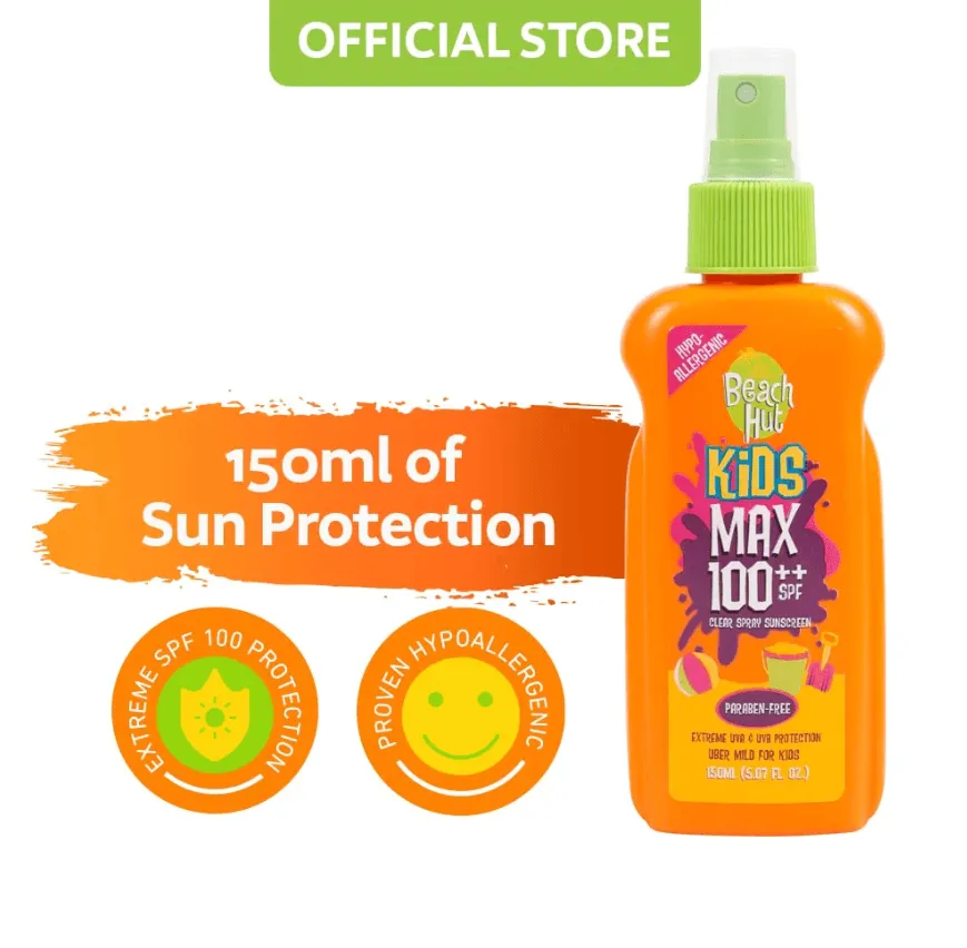 Beach Hut Kid's Spray SPF100 150ml