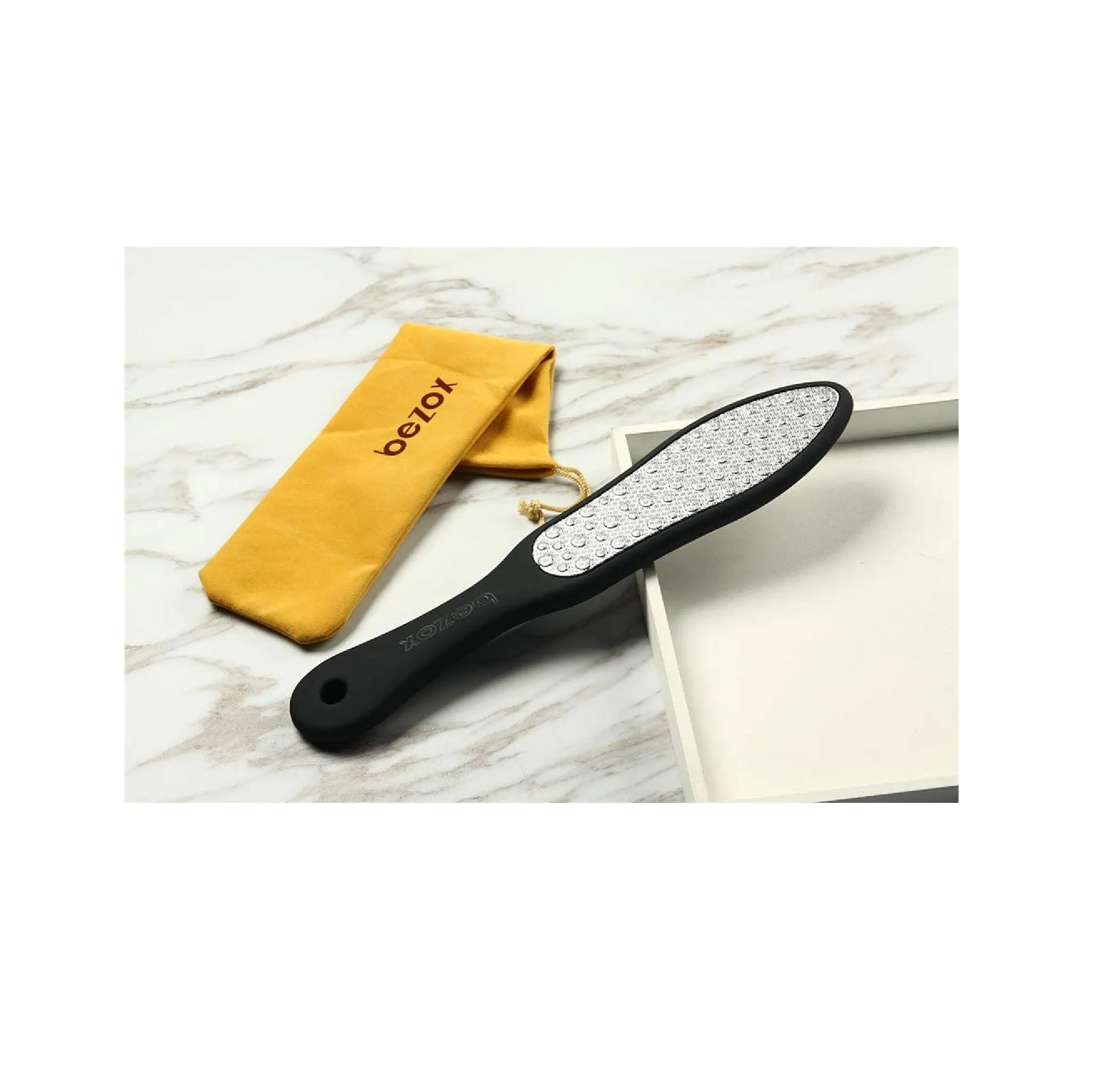 BEZOX Foot File 1 PCS Double Sided Foot Scraper Callus Remover