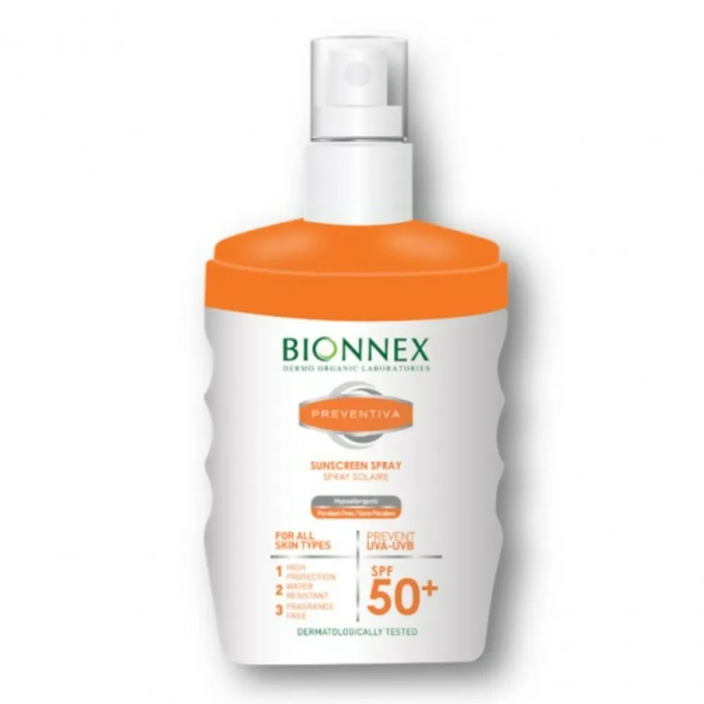 Bionnex Preventiva Sunscreen Spf50  Spray 150 ML