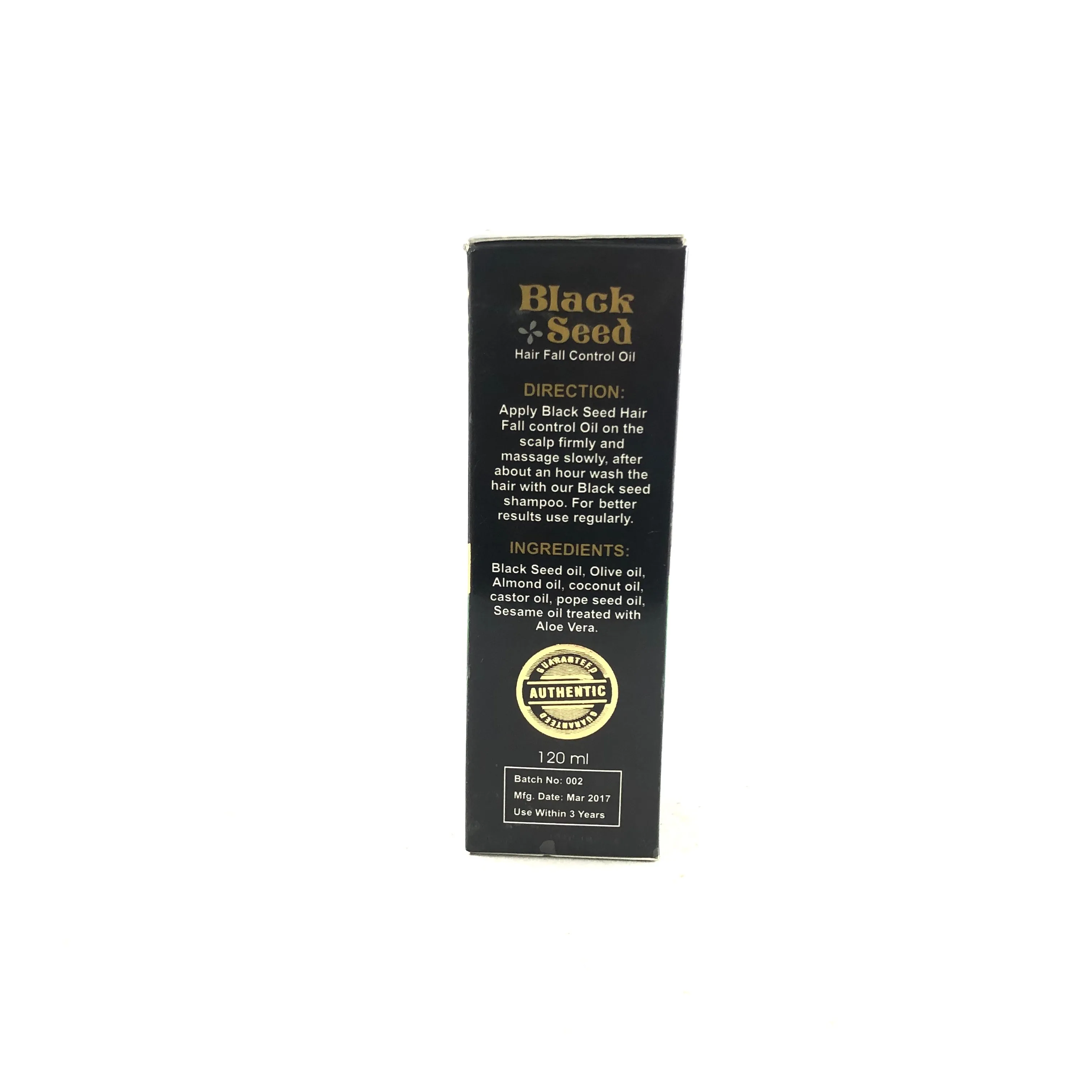 Black Seed Hair Fall Control Oil
