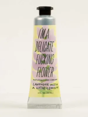 BLUEQ "I'm A Delicate Fucking Flower Natural Hand Cream - Lavender With A Little Lemon