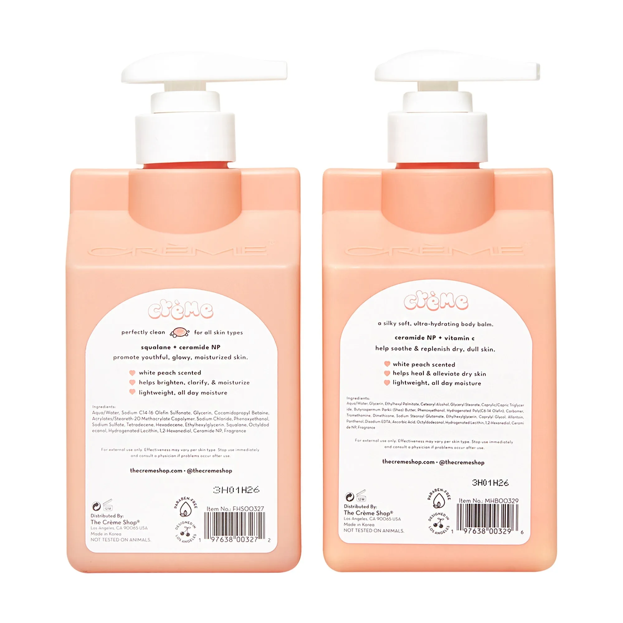Boba Bears Peachy Soft Body Care Set