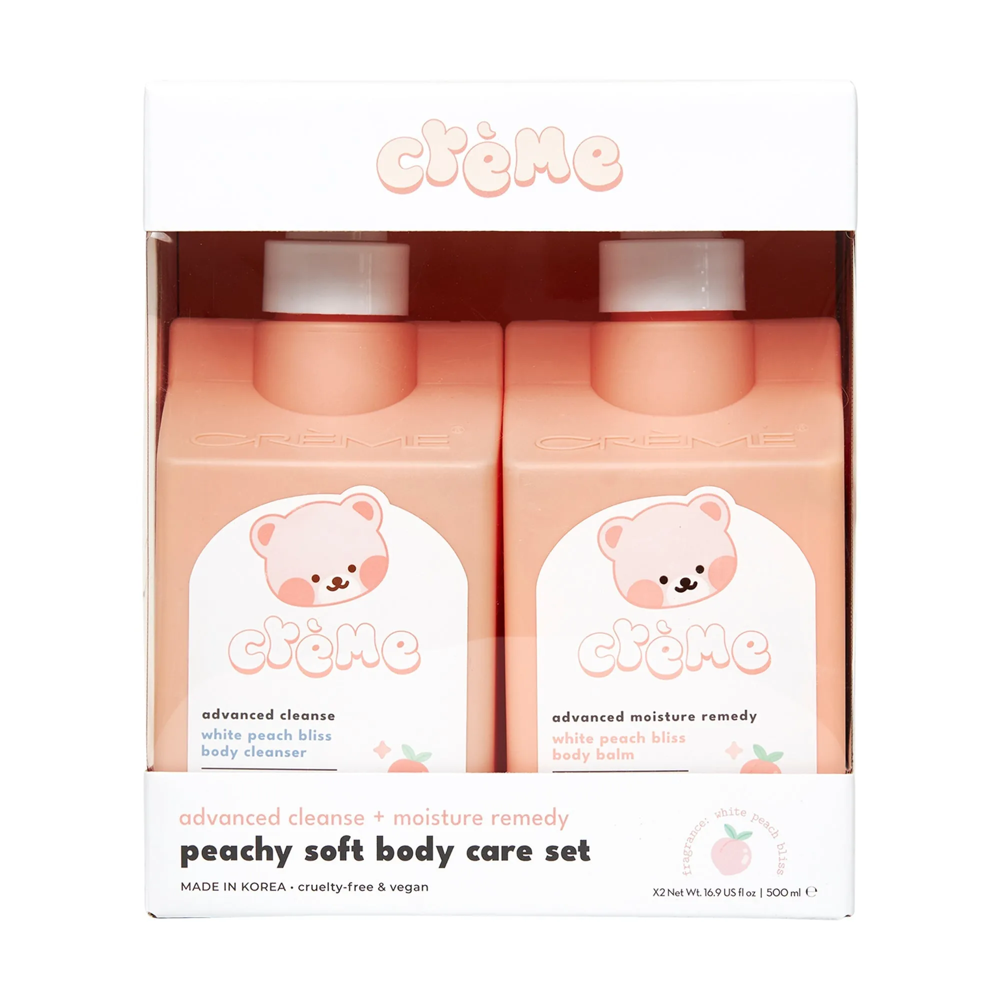 Boba Bears Peachy Soft Body Care Set