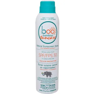 Boo Bamboo SPF30 Kids and Baby Sunscreen Spray, 177ml
