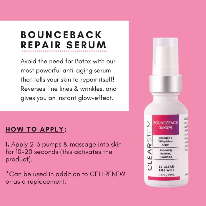 BOUNCEBACK - "No Botox Serum"