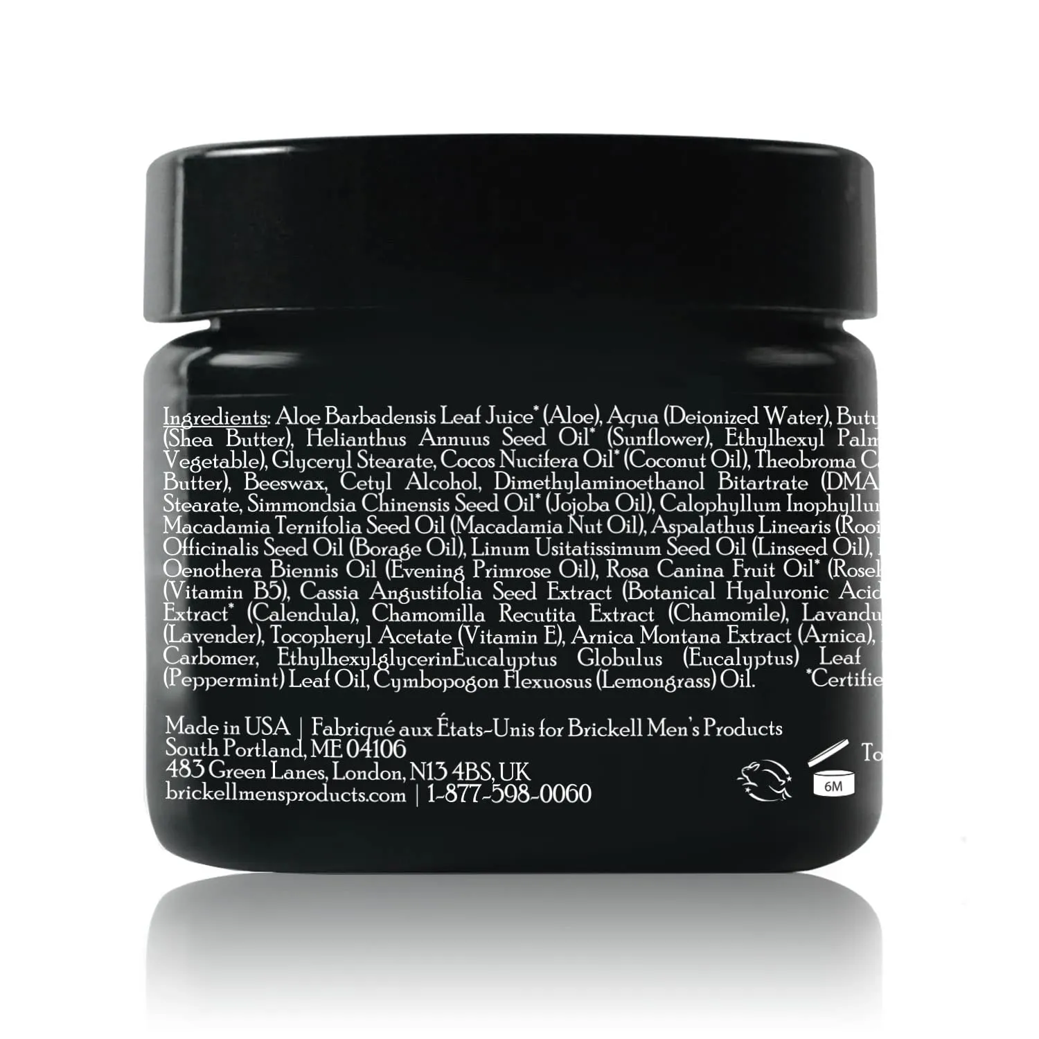 Brickell Men's Revitalizing Anti-Aging Cream For Men, Face Moisturizer For Face To Reduce Fine Lines and Wrinkles, Natural and Organic Anti Wrinkle Night Face Cream, 2 Ounce, Scented