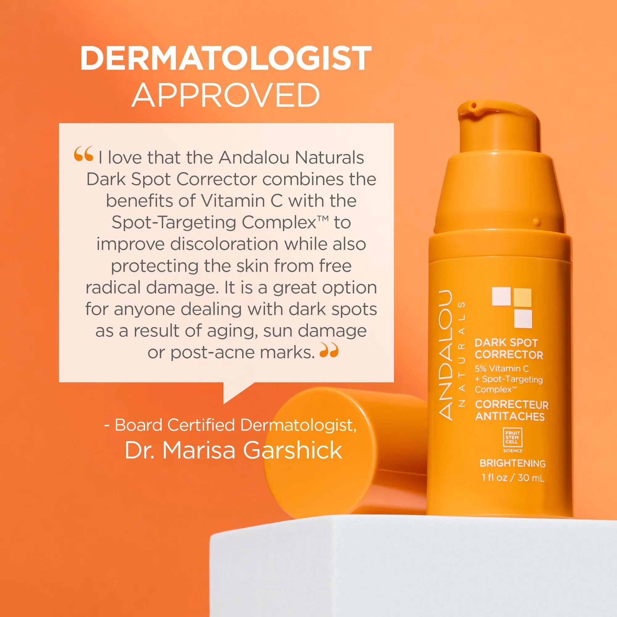 Brightening Dark Spot Corrector with 5% Vitamin C