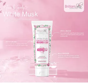 Brilliant White Musk Emulsion Lotion - 120g