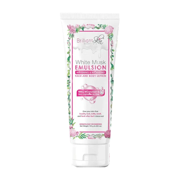 Brilliant White Musk Emulsion Lotion - 120g
