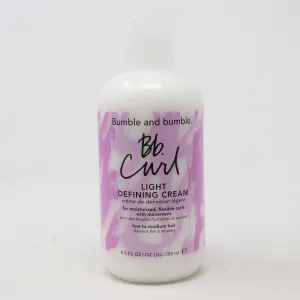 Bumble And Bumble Cural Light Defining Cream  8.5oz/250ml New