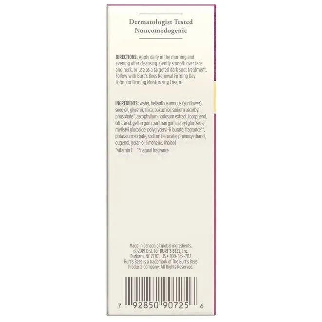 Burt's Bees Renewal Dark Spot Corrector 1 fl. oz. Liquid