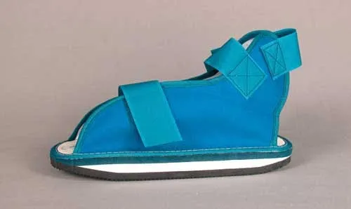 Cast boot open toe small