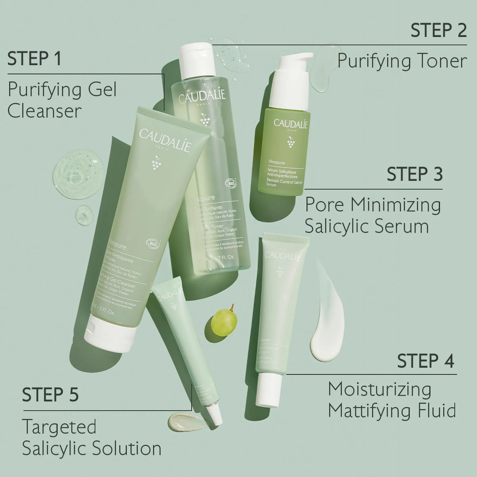 Caudalie Vinopure Purifying Toner