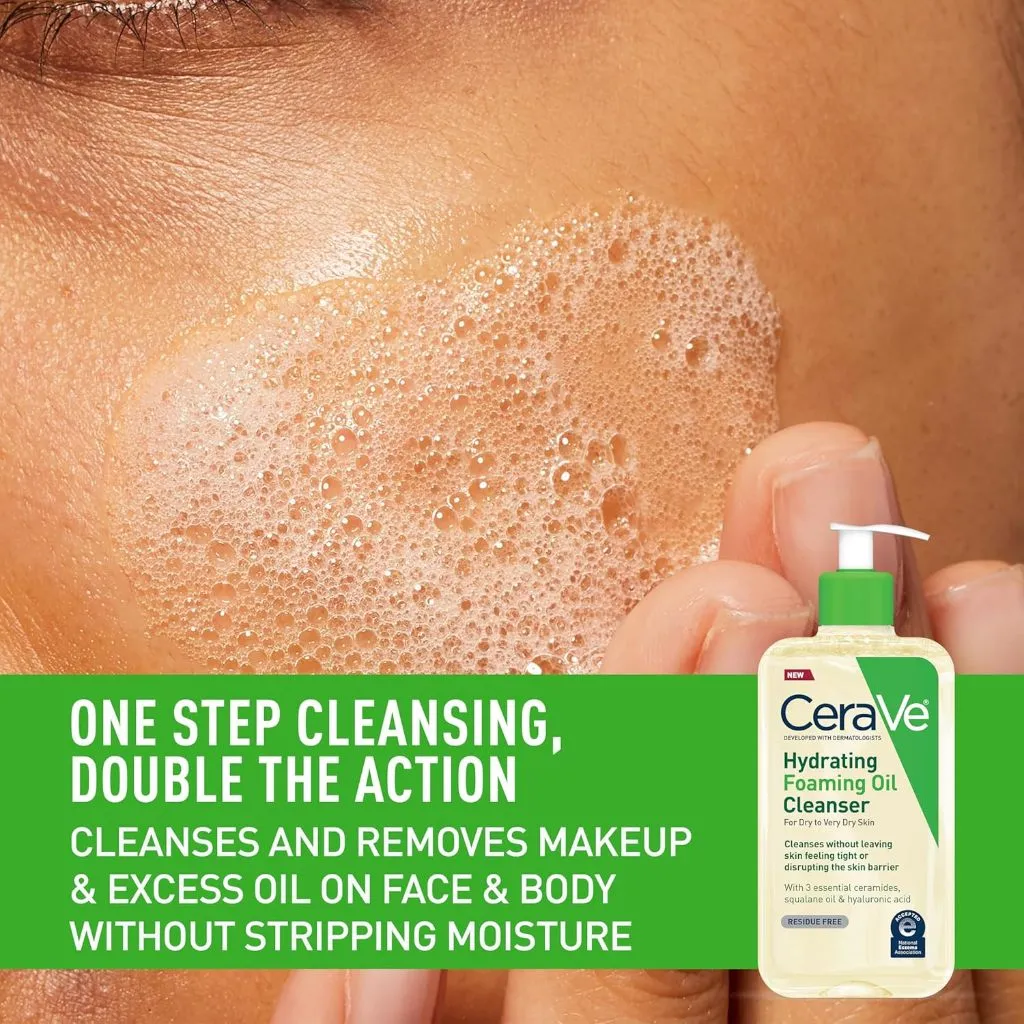 CeraVe Hydrating Foaming Oil Cleanser 473ml EU