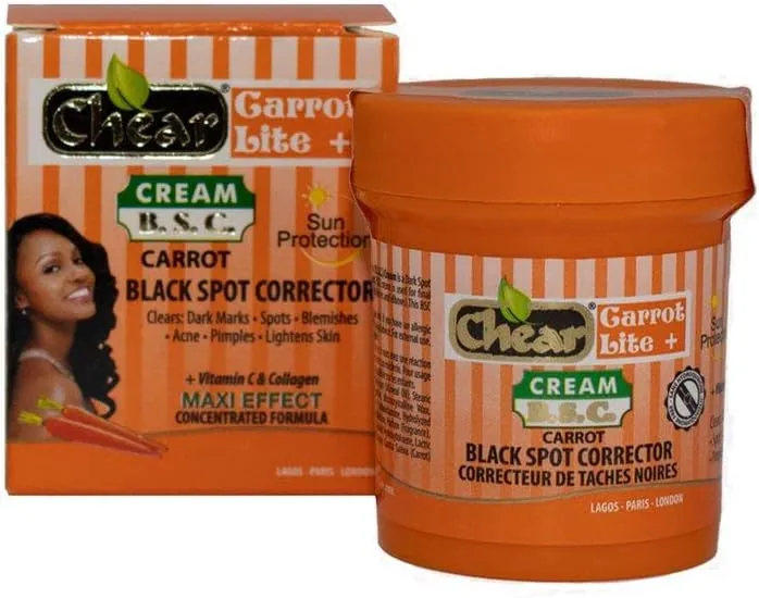 Chear Carrot Lite Plus Black Spot Corrector Cream 30ml