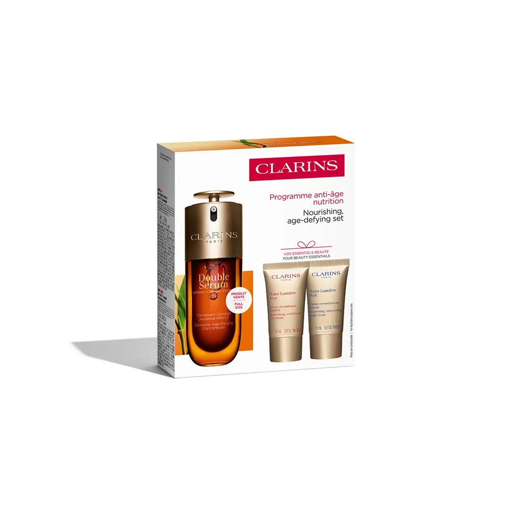 Clarins Double Serum & Nutri-Lumiere Value Pack