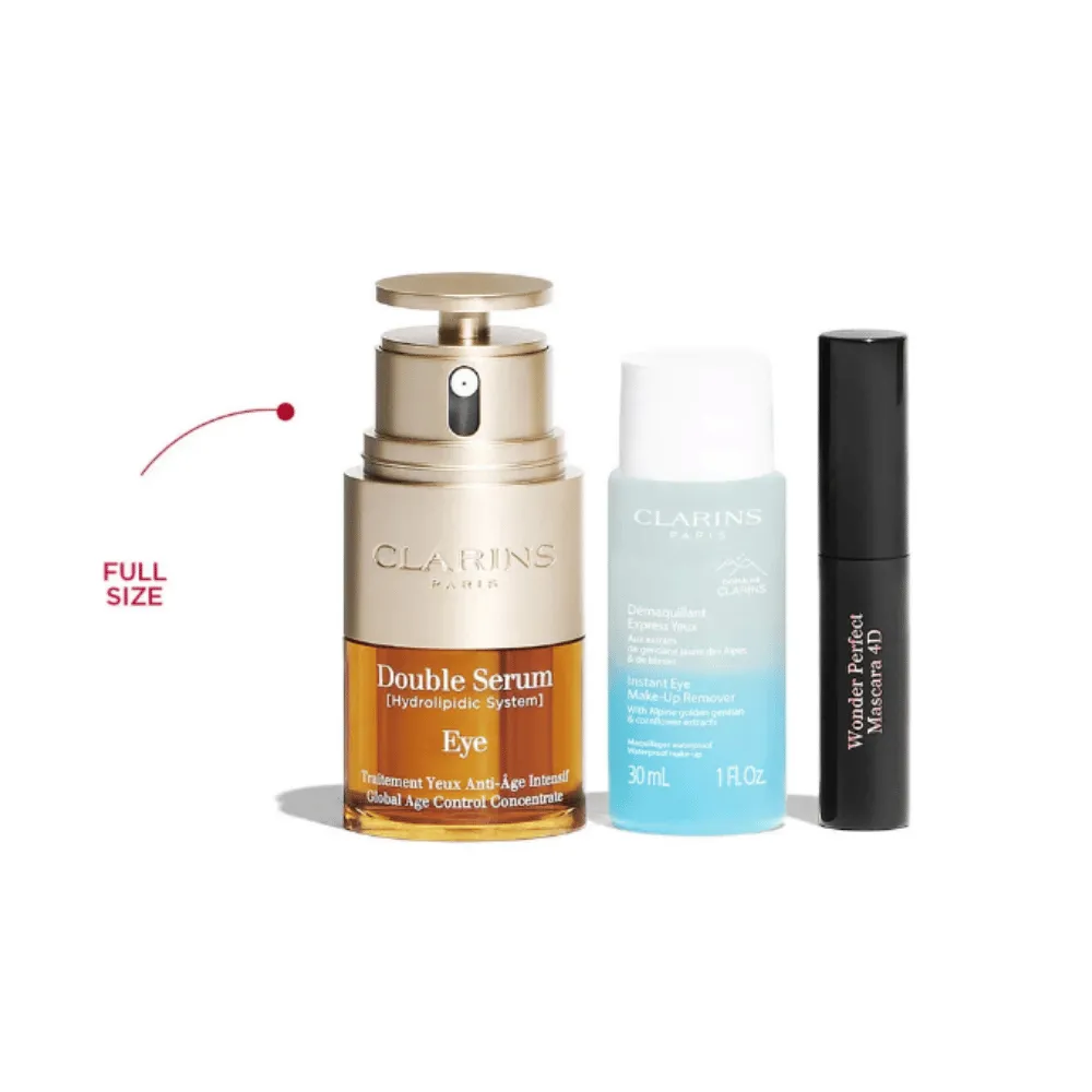 Clarins Double Serum Eye Gift Set
