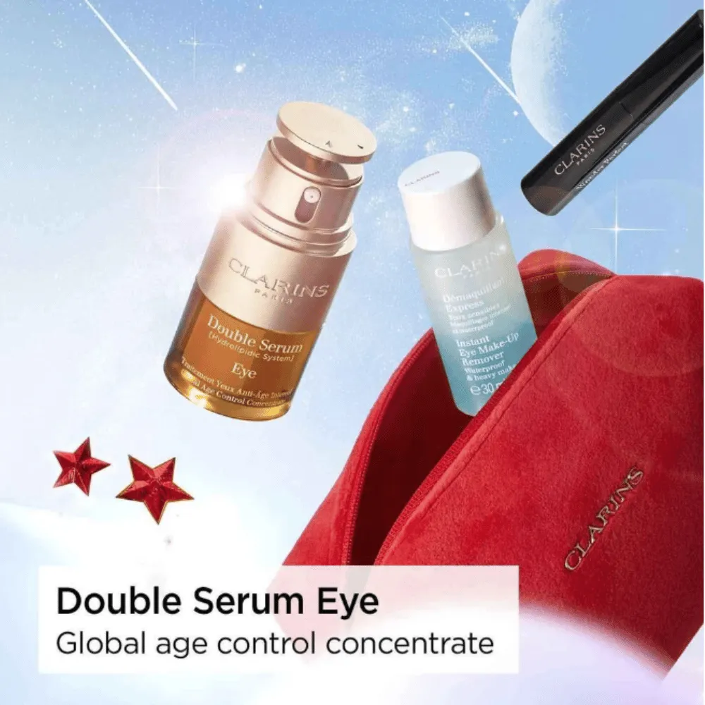Clarins Double Serum Eye Gift Set