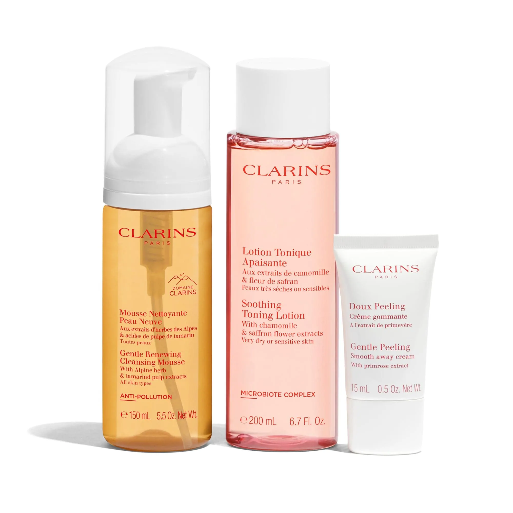 Clarins My Cleansing Essentials - Sensitive Skin