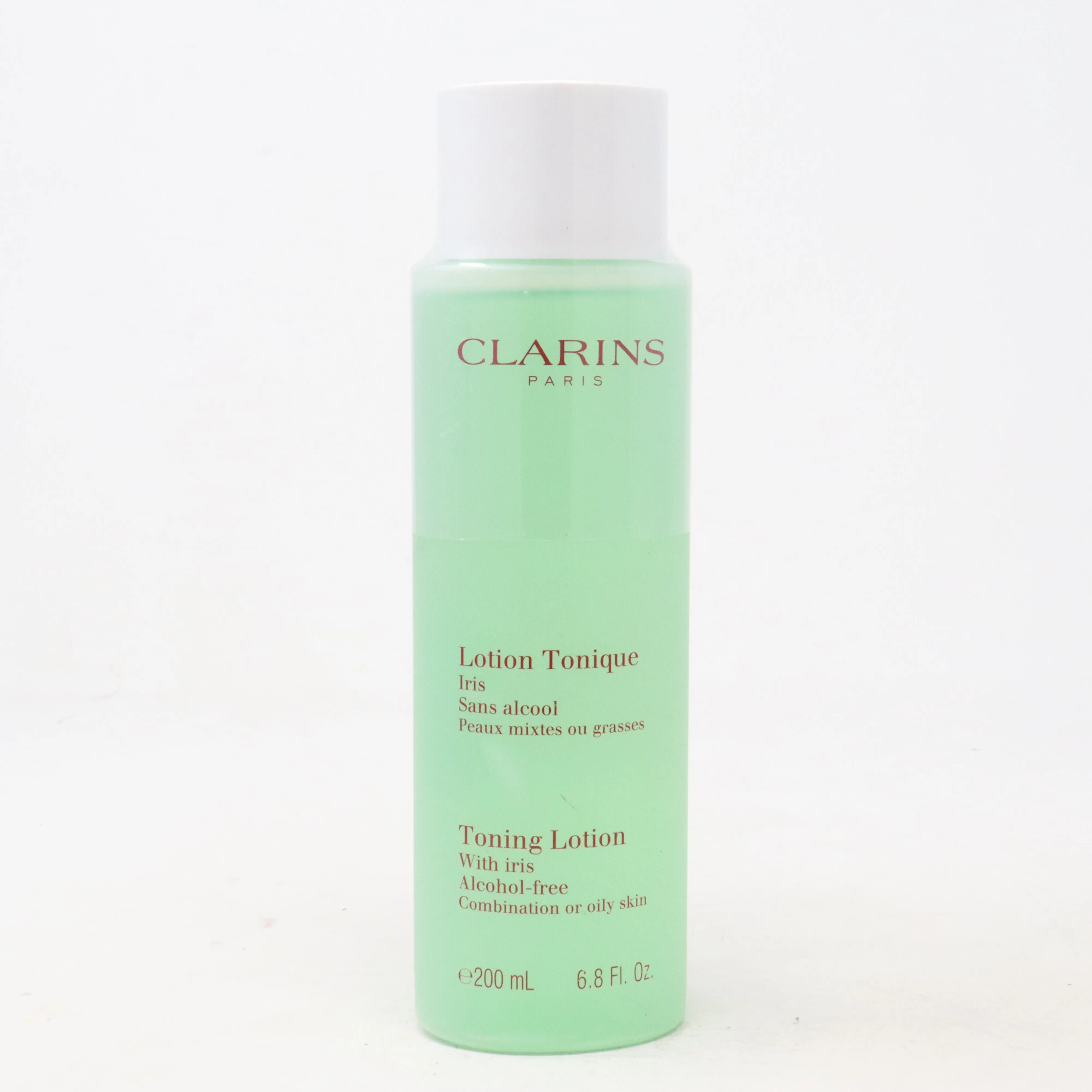 Clarins Toning Lotion With Iris  6.8oz/200ml New