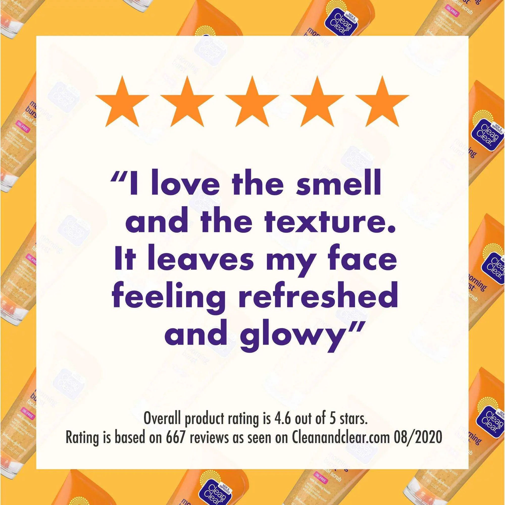 Clean & Clear Morning Burst Facial Cleanser - 5 oz