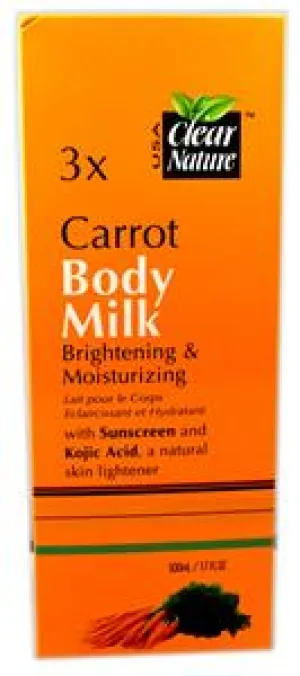 Clear Nature Carrot Body Milk 500 ml