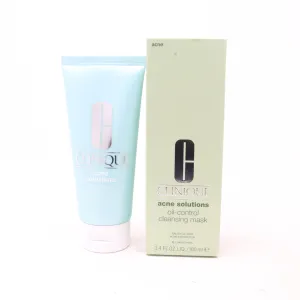 Clinique Acne Solutions Oil-Control Cleansing Mask  3.4oz/100ml New With Box