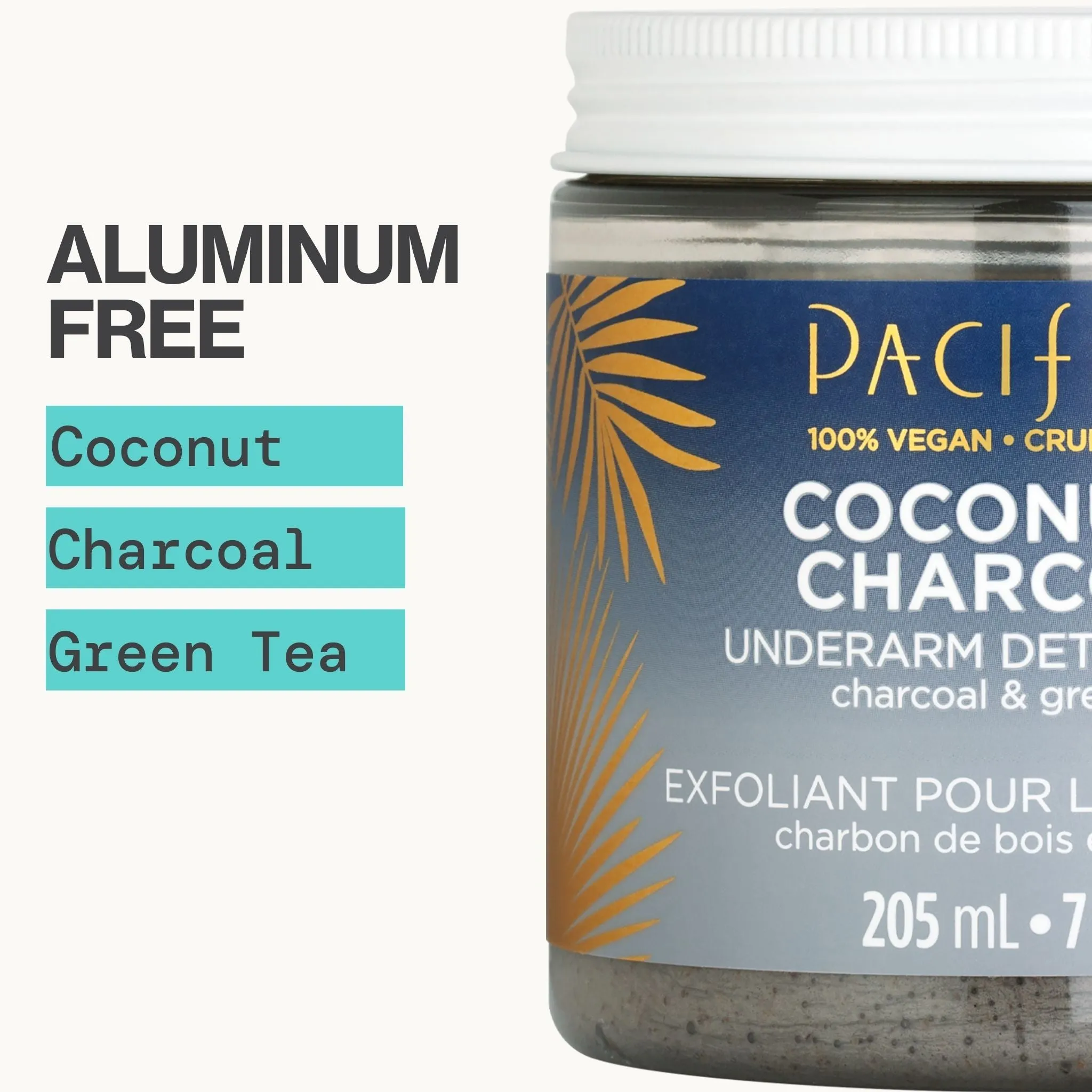 Coconut & Charcoal Underarm Detox Scrub