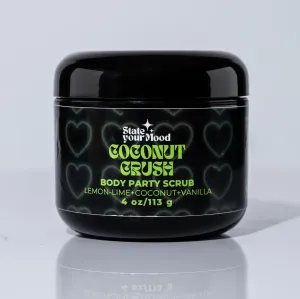 coconut crush body party scrub