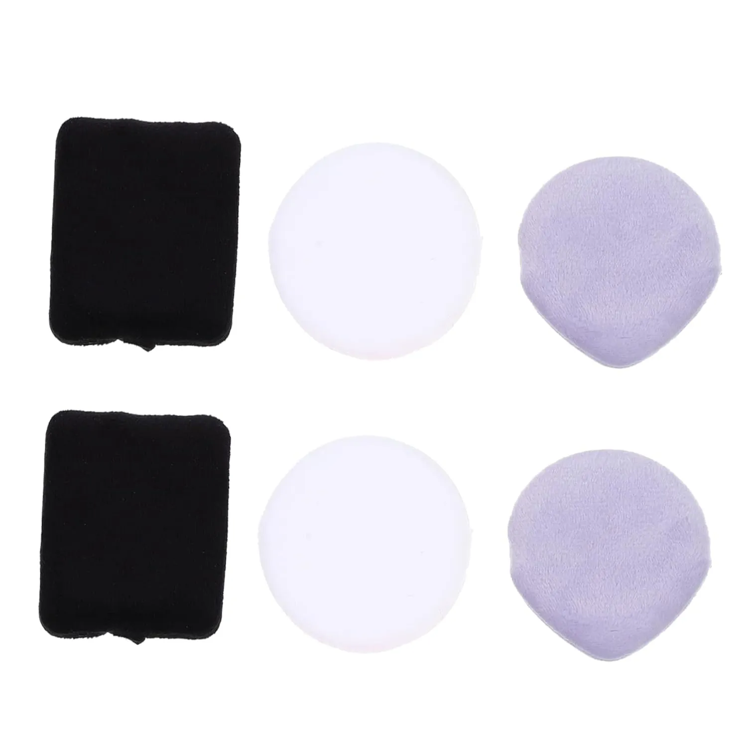 Comfy Makeup Powder Puff Set of 6 Loose Powder for Skin Facial Foundation for Makeup Pad