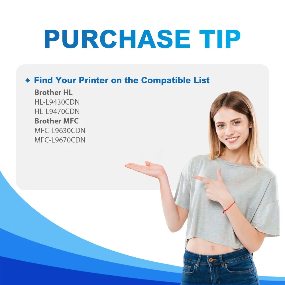 Compatible Brother TN815C Cyan Toner Cartridge-With Chip