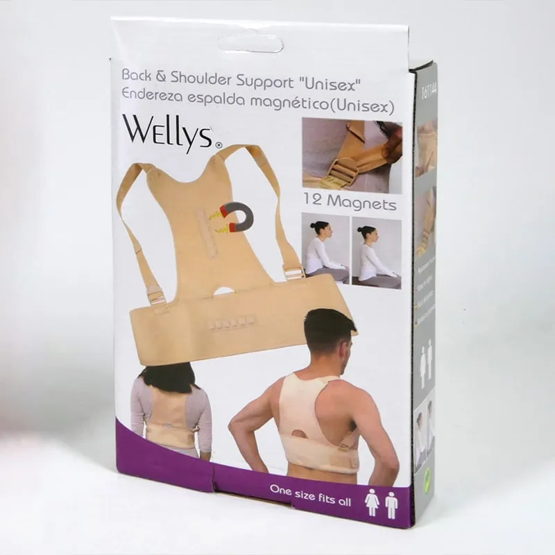 Corrector de postura magnético y soporte para la espalda-Unisex | BronWellys©