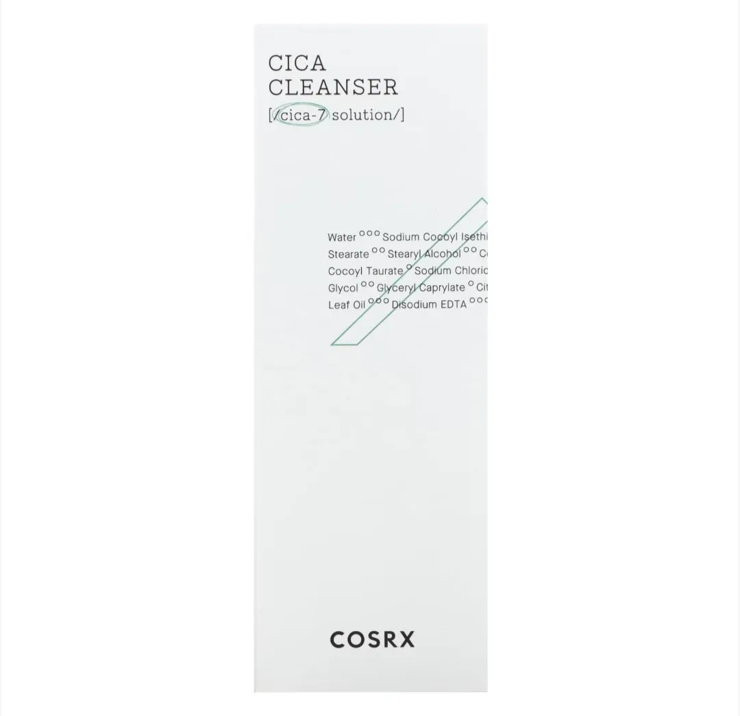 CosRx
Cica Cleanser, Cica-7 Solution, 5.07 fl oz (150 ml