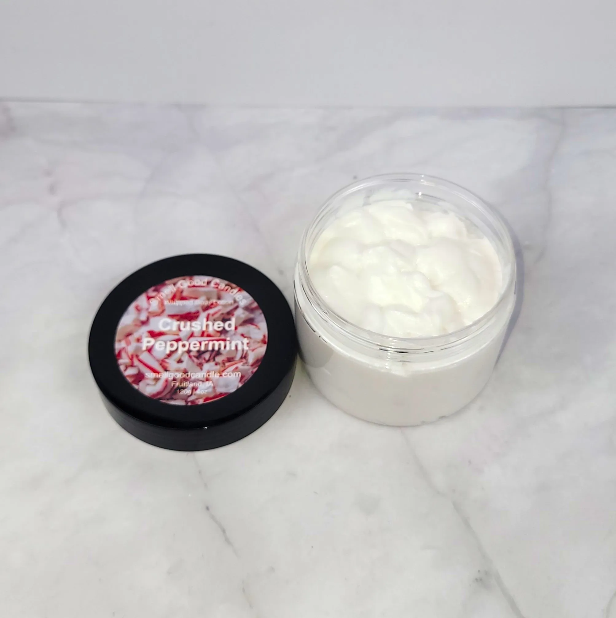 Crushed Peppermint 4oz Whipped Body Lotion