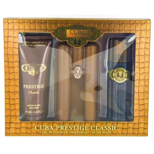Cuba Gift Set Cuba Prestige Gold By Cuba