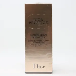 Dior Prestige Illuminating Micro-Nutritive Eye Serum  0.5oz/15ml New In Box