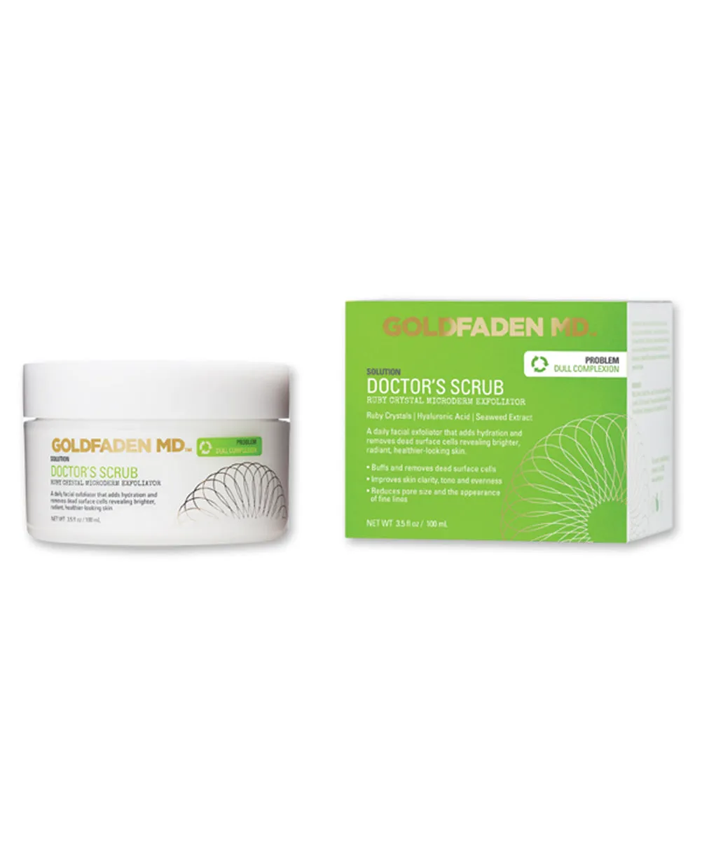 Doctor's Scrub Ruby Crystal Microderm Exfoliator