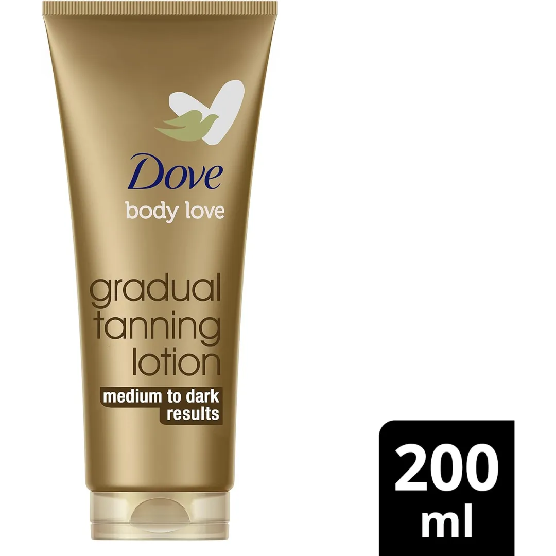 Dove Summer Revived Medium to Dark Gradual Tanning Lotion 200 ml (T)