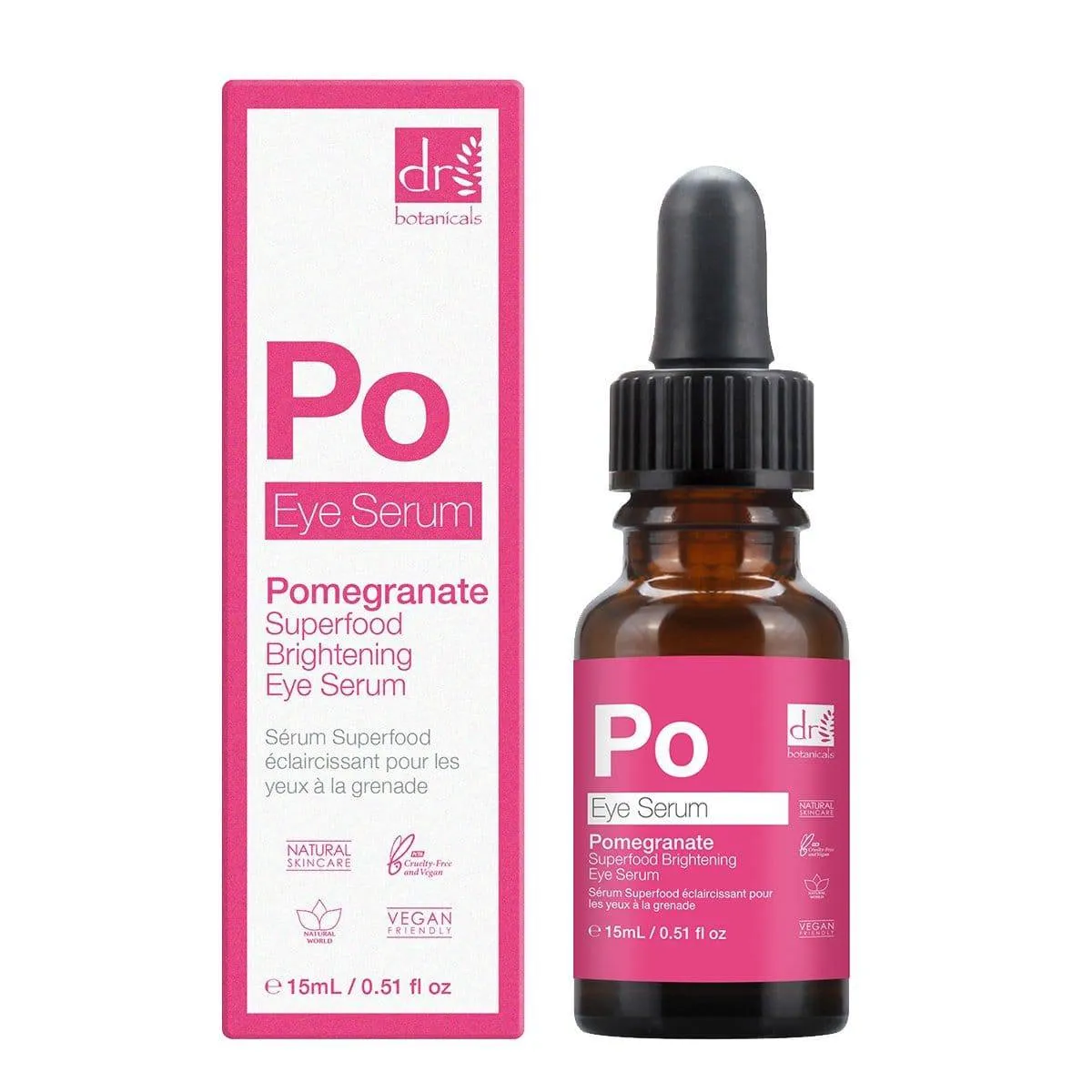 Dr Botanicals - Pomegranate Superfood Brightening Eye Serum 15ml