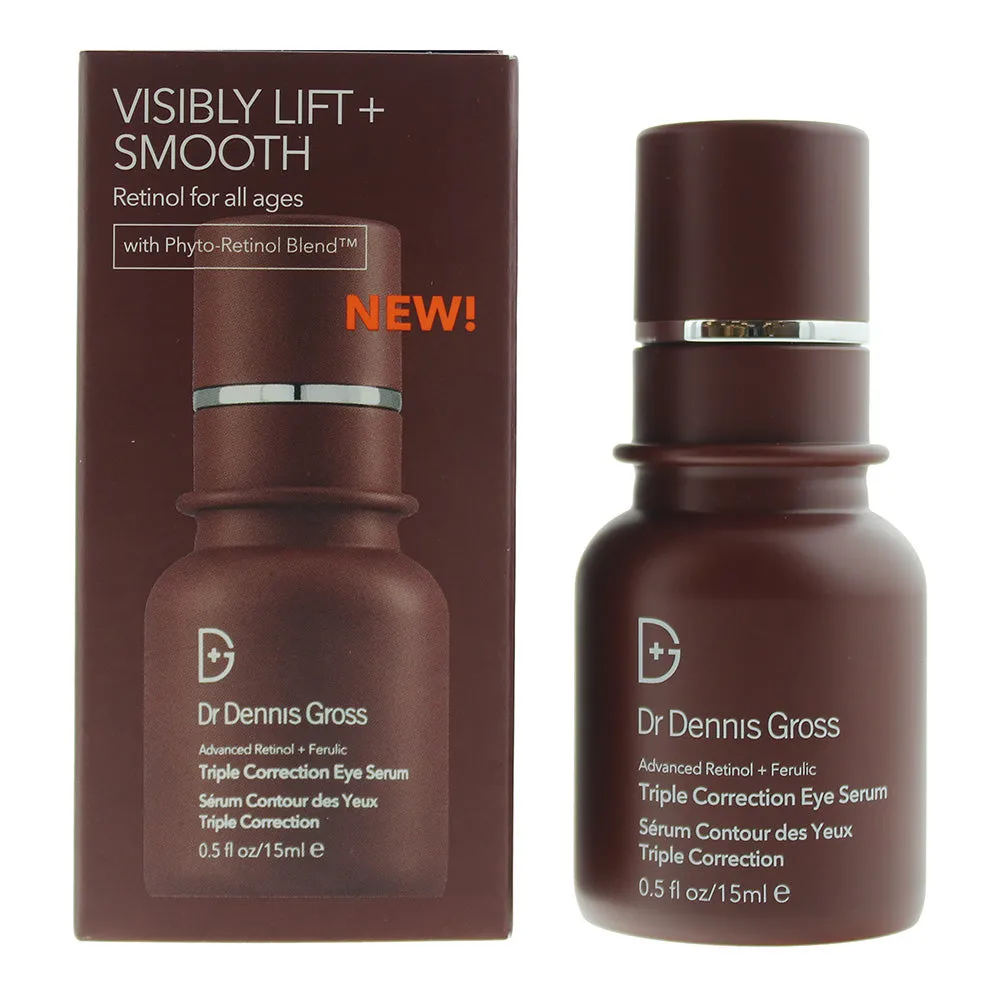 Dr Dennis Gross Advanced Retinol   Ferulic Triple Correction Eye Serum 15ml