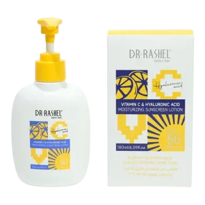 Dr Rashel Vitamin C Hyaluronic Acid Sunscreen Lotion SPF 50  180ml