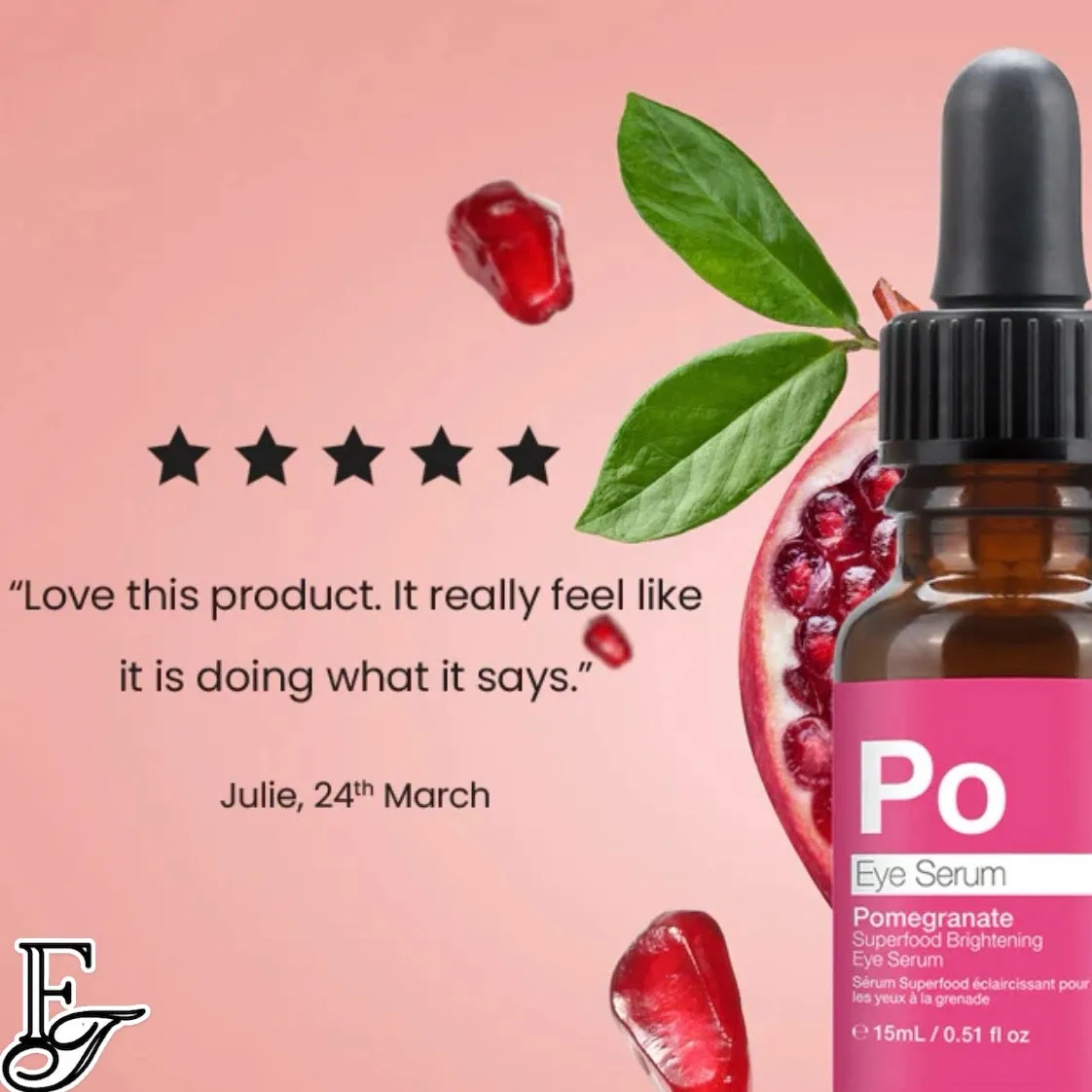 Dr.Botanicals: Pomegranate Superfood Brightening Eye Serum | Full size