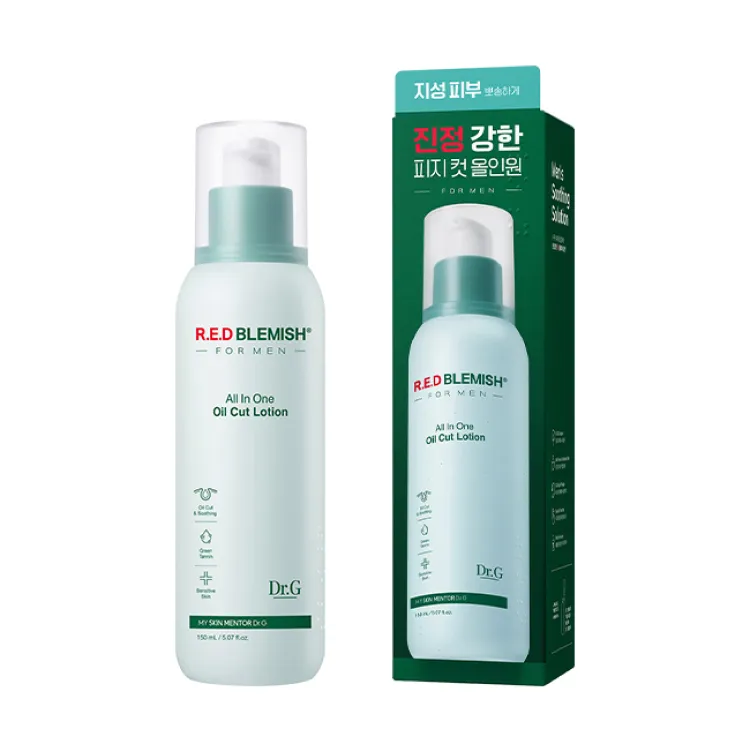 Dr.G Red Blemish For Men All In One Oil Cut Lotion; 5.07 fl.oz / 150ml