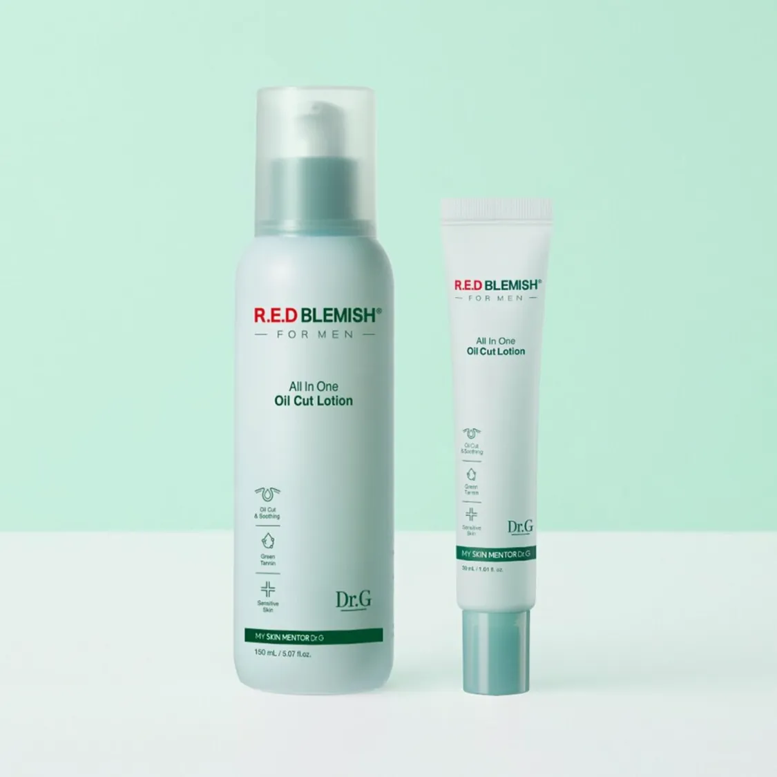 Dr.G Red Blemish For Men All In One Oil Cut Lotion; 5.07 fl.oz / 150ml