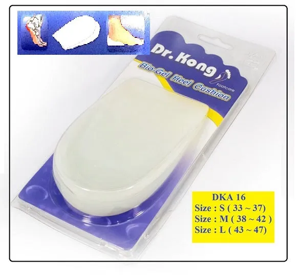 DR.KONG BIO-GEL HEEL CUSHION ACCESSORIES DK-DKA16(RP : $19.90)