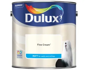 Dulux Rich Matt Fine Cream Emulsion Paint 2.5 Litres