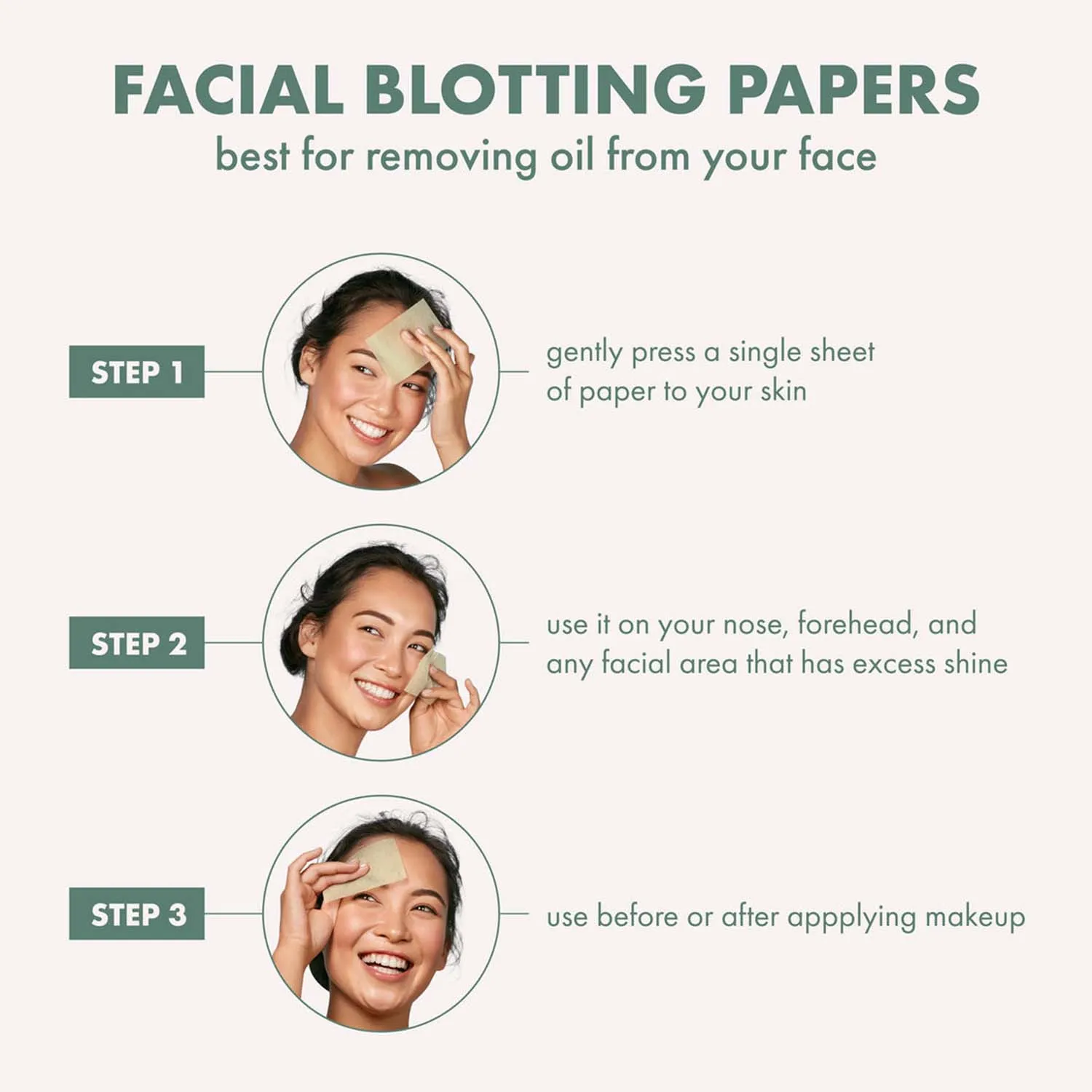 Eco Tools Facial Blotting Papers 100 sheets
