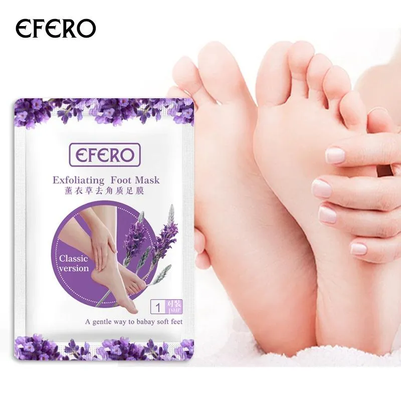 EFERO EXFOLIATING FOOT MASK